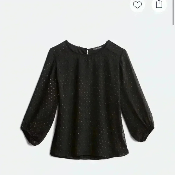 West Kei black and gold blouse size small In perfect condition. - Picture 1 of 8
